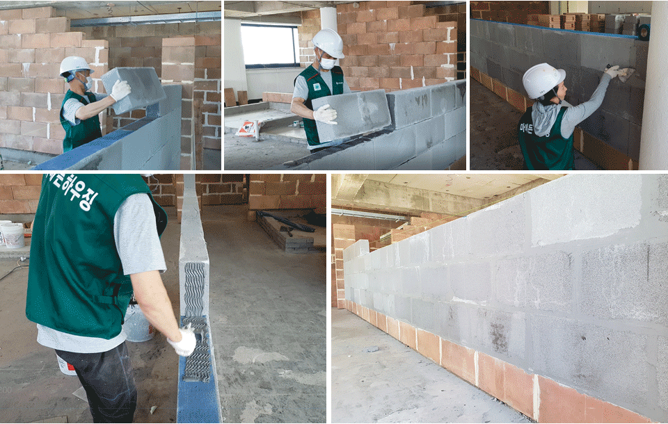 더존단열블록 시공 사례